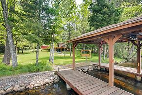 Waterfront Eagle River Home w/ Dock + Fire Pit!