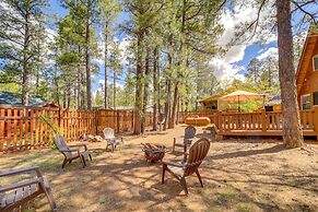 Pet-friendly Arizona Cabin - Fire Pit, Near Skiing