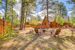 Pet-friendly Arizona Cabin - Fire Pit, Near Skiing