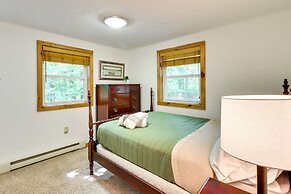 Walk to Beaches: Tree-lined Pocono Lake Retreat!