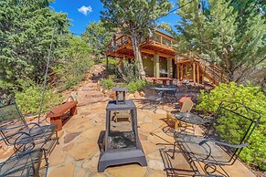 Hot Tub, Fire Pit & Deck: Chic Arizona Retreat