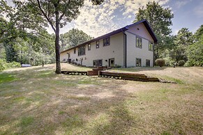 Secluded Wautoma Home w/ Fire Pit!