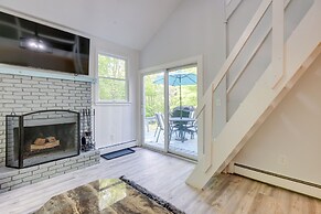 Cozy North Conway Retreat w/ Deck & Fire Pit!