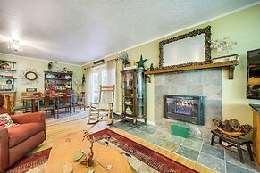 Fireplace & Mtn Views: Updated North Carolina Home