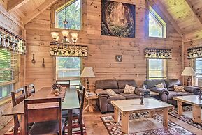 Maggie Valley Family Cabin w/ Porch & Fire Pit!