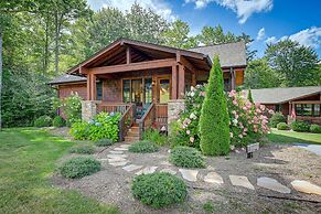 Modern-rustic Glenville Cabin: Golf, Hike + Unwind