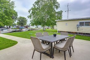 Port Clinton Vacation Rental w/ Boat Dock & Grill!