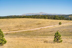 Log Cabin on Private 45-acre Ranch in Florissant!