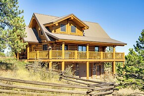 Log Cabin on Private 45-acre Ranch in Florissant!