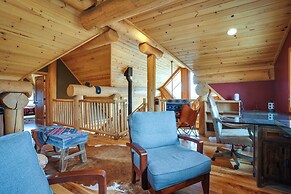 Log Cabin on Private 45-acre Ranch in Florissant!