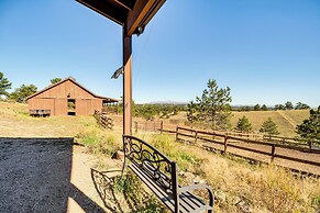 Log Cabin on Private 45-acre Ranch in Florissant!