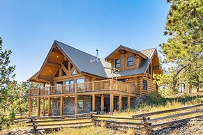 Log Cabin on Private 45-acre Ranch in Florissant!