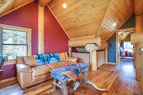 Log Cabin on Private 45-acre Ranch in Florissant!