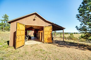 Log Cabin on Private 45-acre Ranch in Florissant!