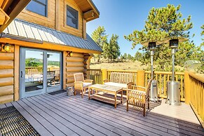 Log Cabin on Private 45-acre Ranch in Florissant!