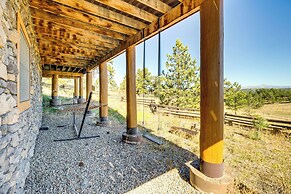 Log Cabin on Private 45-acre Ranch in Florissant!