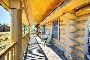 Log Cabin on Private 45-acre Ranch in Florissant!