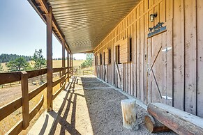 Log Cabin on Private 45-acre Ranch in Florissant!