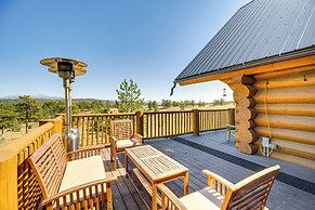 Log Cabin on Private 45-acre Ranch in Florissant!