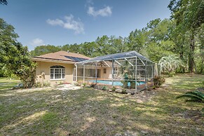 4 Mi to Rainbow Springs: Dunnellon Villa w/ Pool!