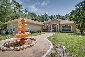 4 Mi to Rainbow Springs: Dunnellon Villa w/ Pool!