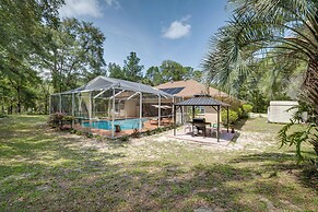 4 Mi to Rainbow Springs: Dunnellon Villa w/ Pool!