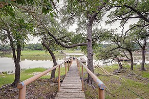 Lake Brownwood Home w/ Private Boat Dock!