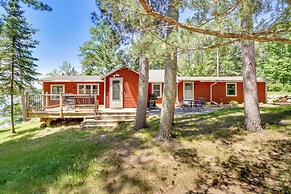 Waterfront Pequot Lakes Cabin: Fire Pit + Views!
