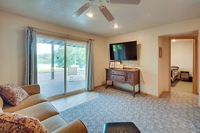 Lakefront Birchwood House w/ Deck + Fire Pit!