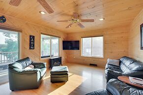 Lakefront Birchwood House w/ Deck + Fire Pit!