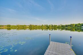 Lakefront Birchwood House w/ Deck + Fire Pit!