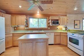 Lakefront Birchwood House w/ Deck + Fire Pit!