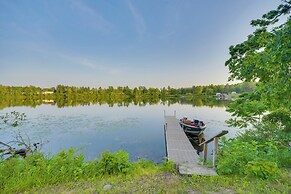 Lakefront Birchwood House w/ Deck + Fire Pit!