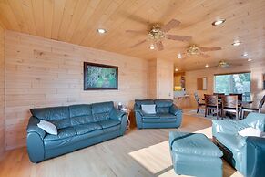 Lakefront Birchwood House w/ Deck + Fire Pit!