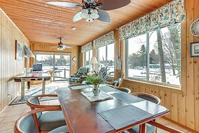 Lakefront Cadillac Retreat w/ Sauna + Boating!