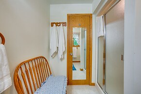 Lakefront Cadillac Retreat w/ Sauna + Boating!