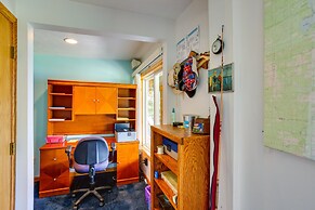 Lakefront Cadillac Retreat w/ Sauna + Boating!