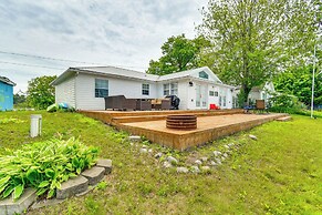 Lakefront Gladwin Vacation Rental w/ Deck & Dock!