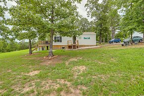 Rural Mt Olive Cabin Rental w/ White River View!