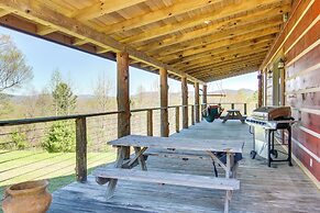 Mountain View & Fire Pit: Rustic Marshall Getaway!