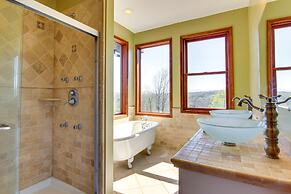 Mountain View & Fire Pit: Rustic Marshall Getaway!