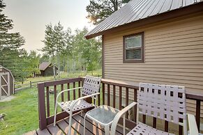 Cozy Lead Cabin w/ Deck < 1 Mi to Ski Slopes!