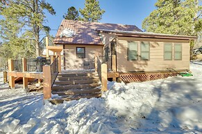 Cozy Lead Cabin w/ Deck < 1 Mi to Ski Slopes!