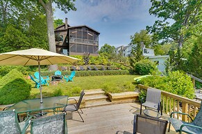 Queensbury Lakefront Home: Screened Porch & Views!