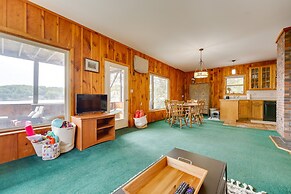 Queensbury Lakefront Home: Screened Porch & Views!