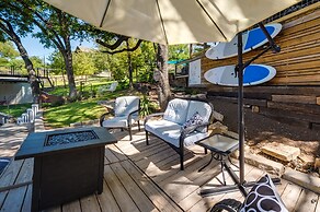 Waterfront Lake LBJ Cabin w/ Private Dock!