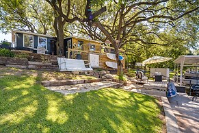 Waterfront Lake LBJ Cabin w/ Private Dock!