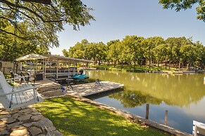 Waterfront Lake LBJ Cabin w/ Private Dock!