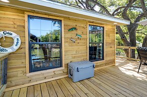 Waterfront Lake LBJ Cabin w/ Private Dock!