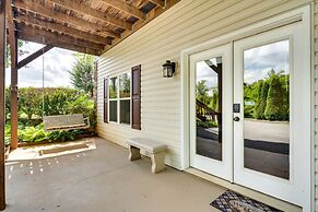 Blue Ridge Mountain Home w/ Sunroom: Pets Welcome